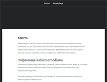 Tablet Screenshot of heittokalastus.info